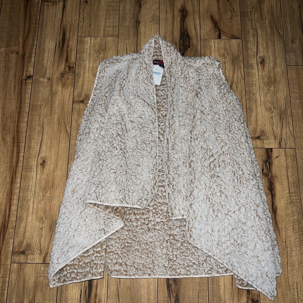 fuzzy vest